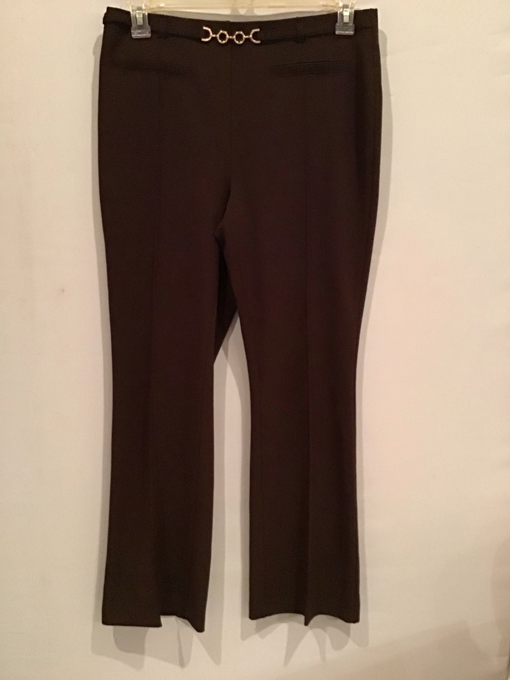 462 Dark Brown Classic Dress Pants